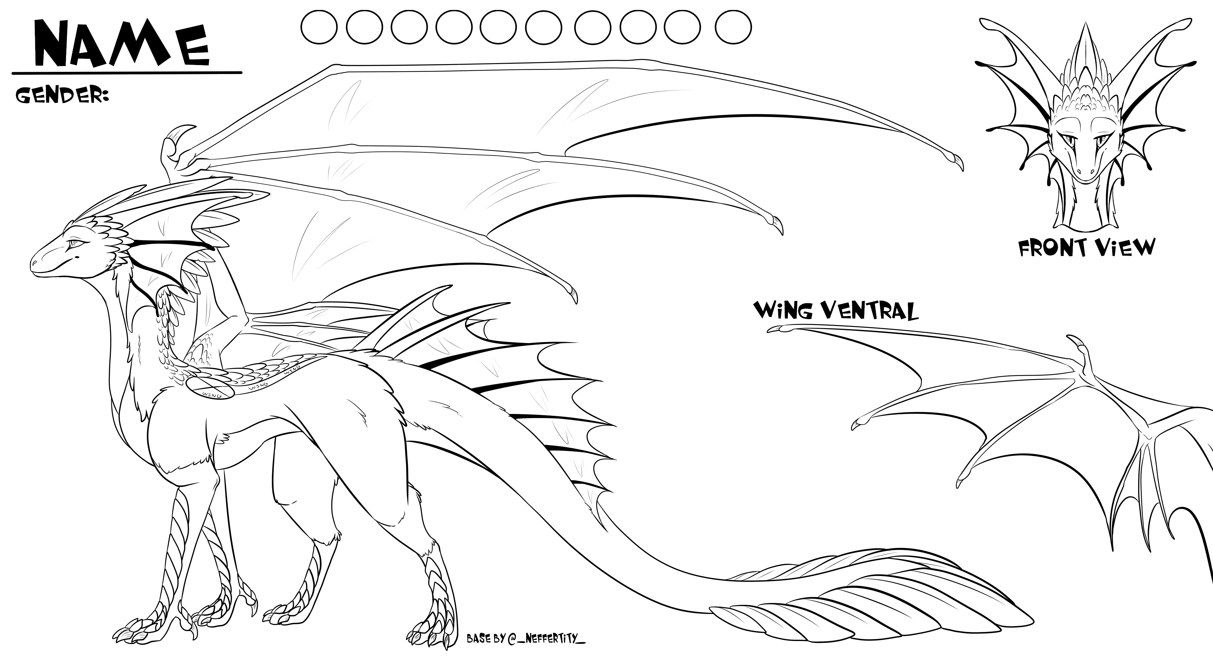 Female Furry Body Base Yunaidi Wallpaper