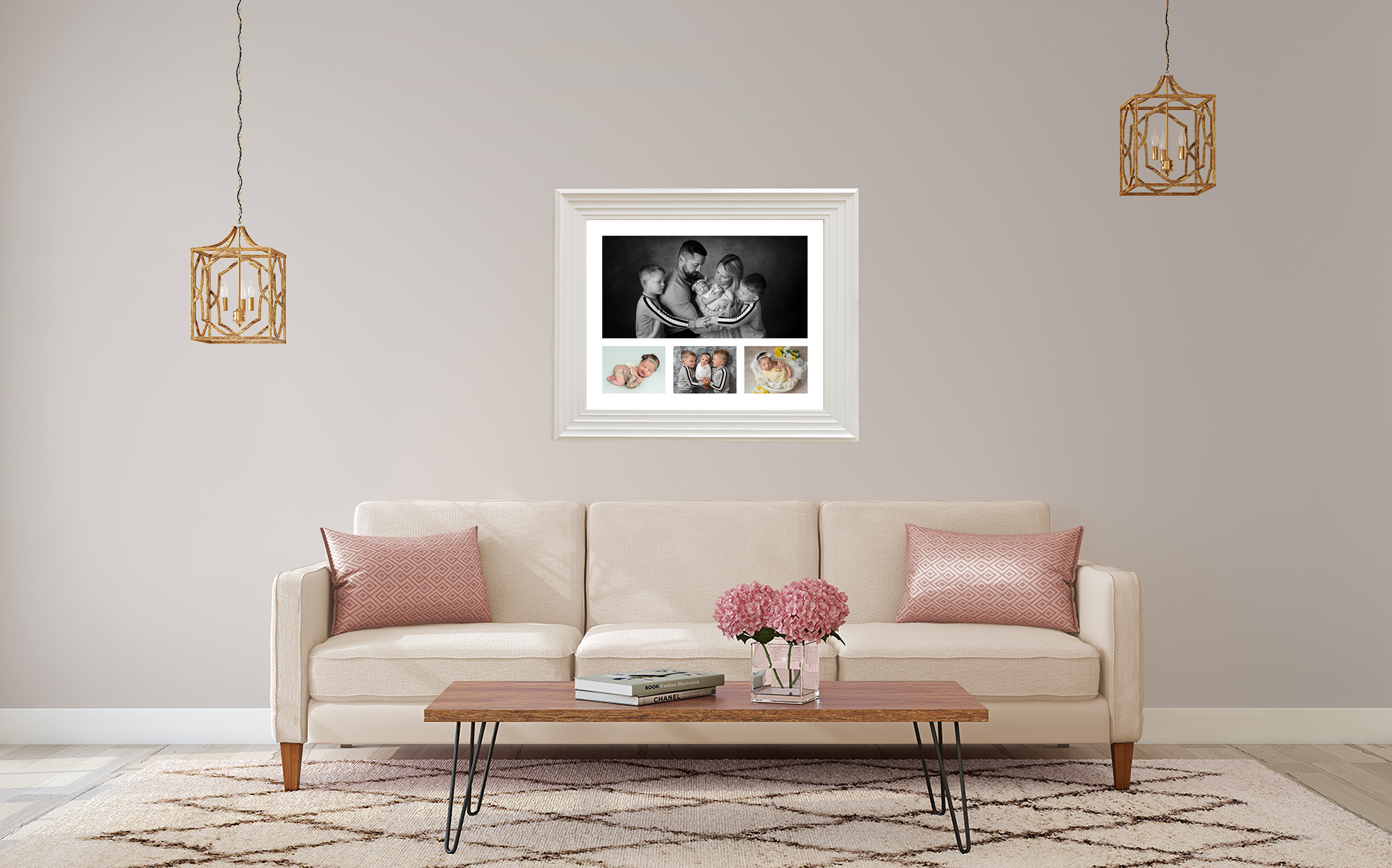 Deco Frames Art Chilli Newborn baby photographer Scarborough