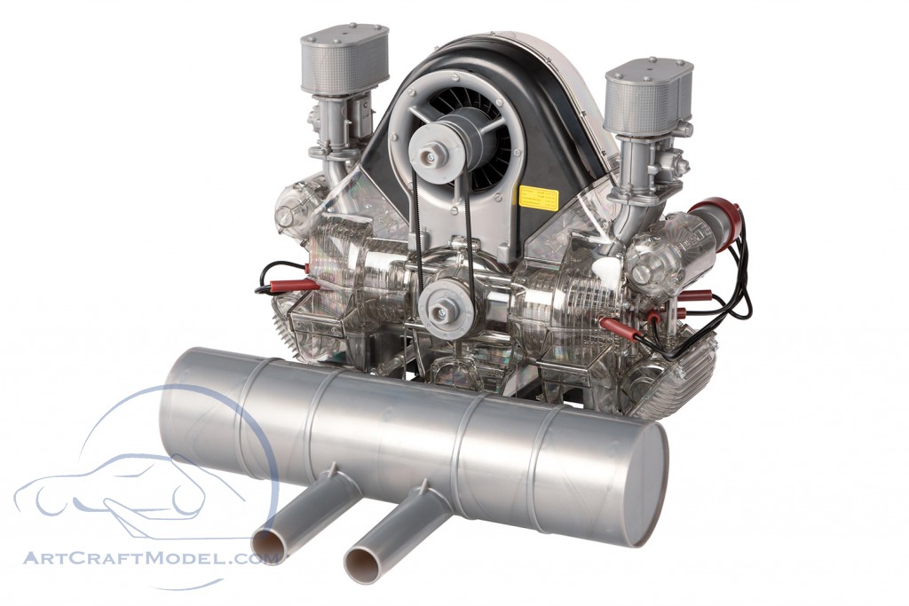 Porsche Carrera racing engine 4-cylinder Boxer Model Type 547 year 1953