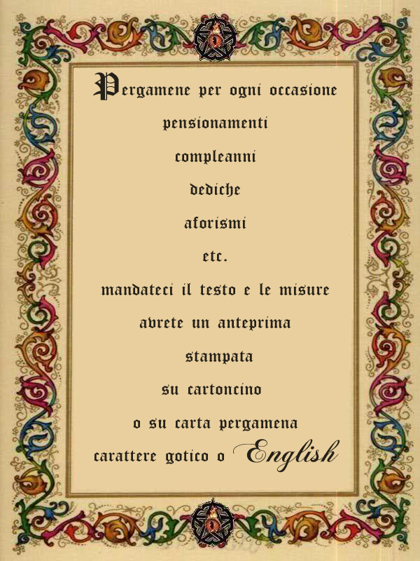 Stampa Poesia Su Pergamena Poesie Poesie