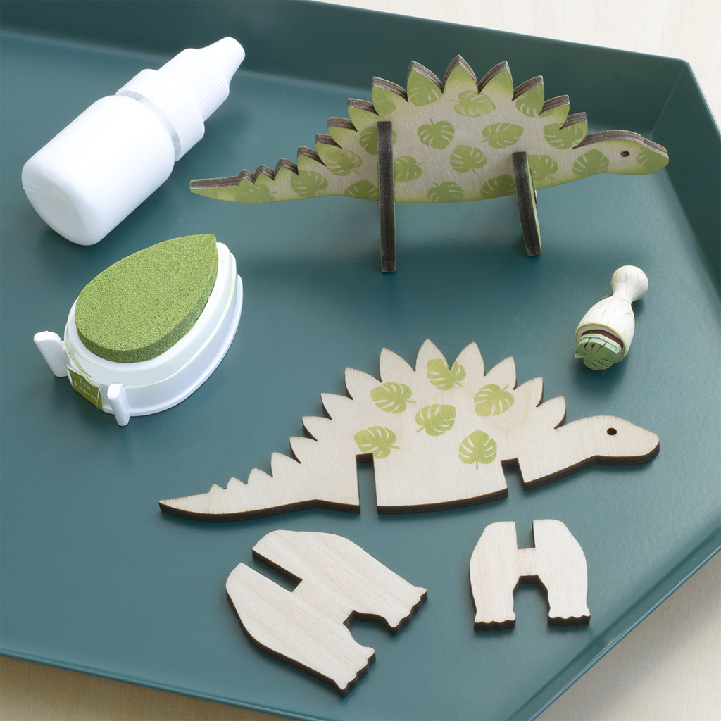 3D Stegosaurus Kit Video Tutorial Artcuts