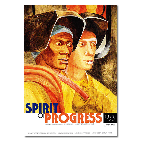 Spirit of Progress Spring 2020 The Art Deco and Modernism Society