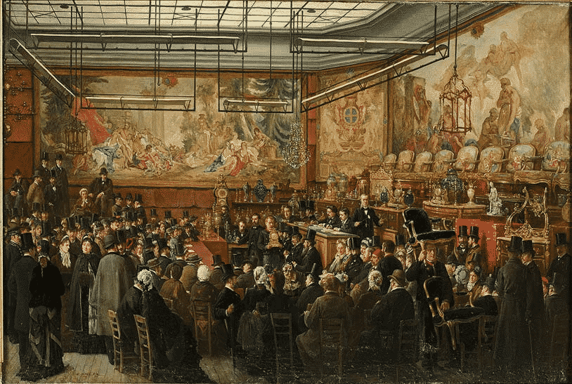 History of Auctions & Auction Houses ARTDEX