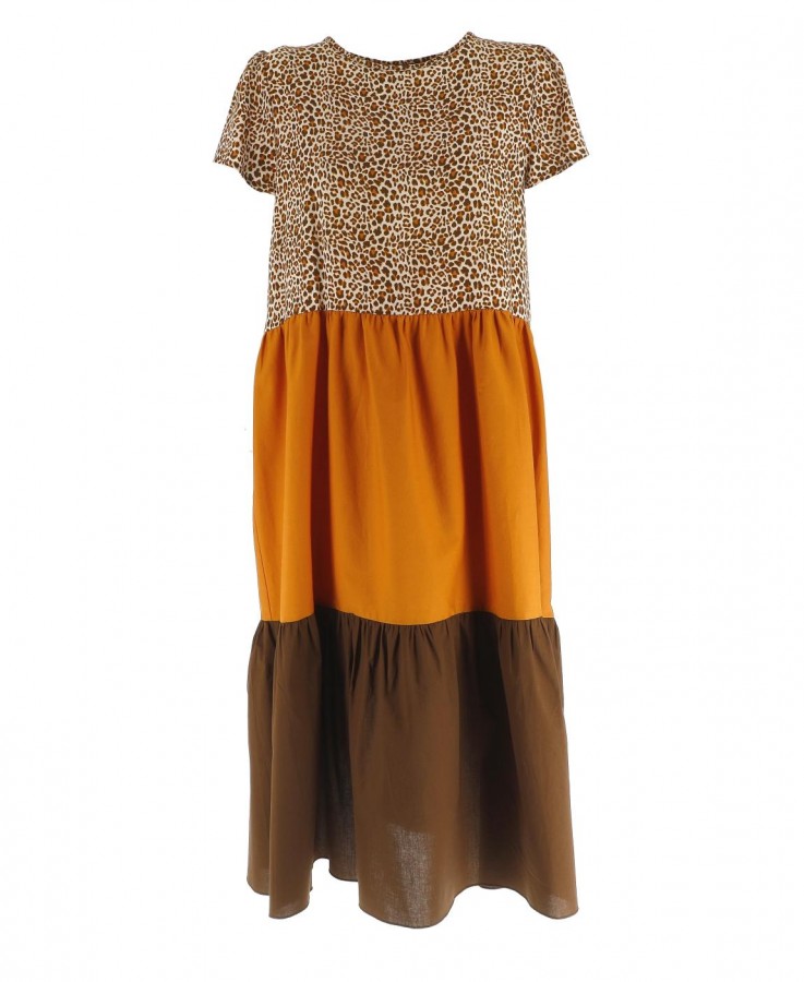 KARAKORUM ABBIGLIAMENTO DONNA. ABITO LUNGO IN COTONE