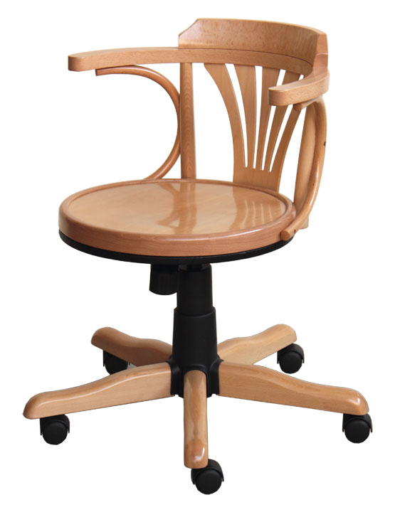 Fauteuil Bureau Bois Pivotant Mobilier table Fauteuil de bureau pivotant