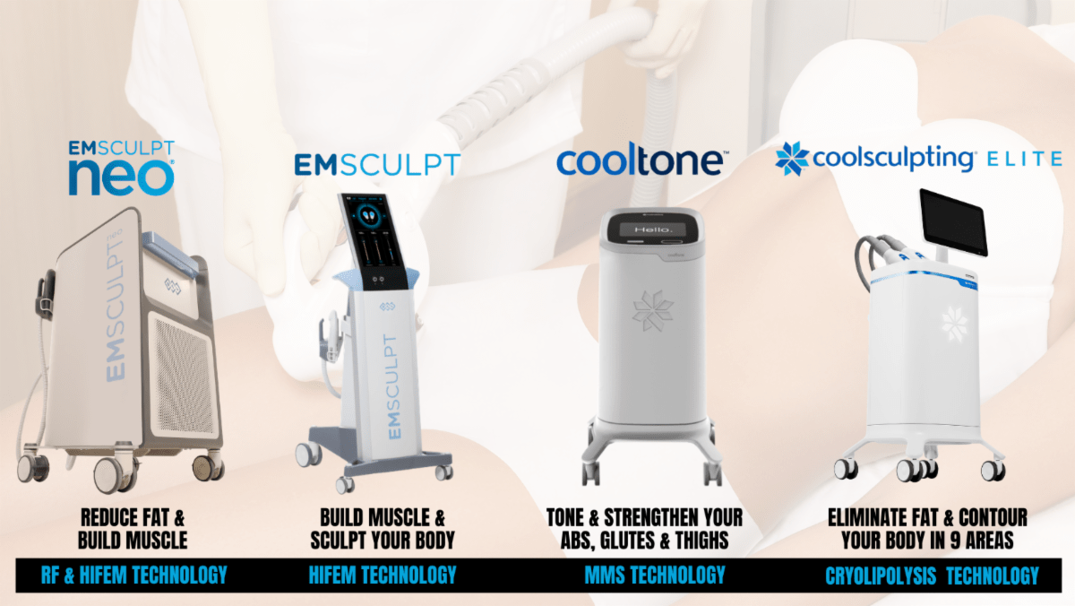Sculpt + Tone Body Week Event &amp; Emsculpt NEO Bus Tour
