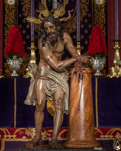 Galería. Besamanos a Ntro. Señor Jesucristo Atado a la Columna. Miguel