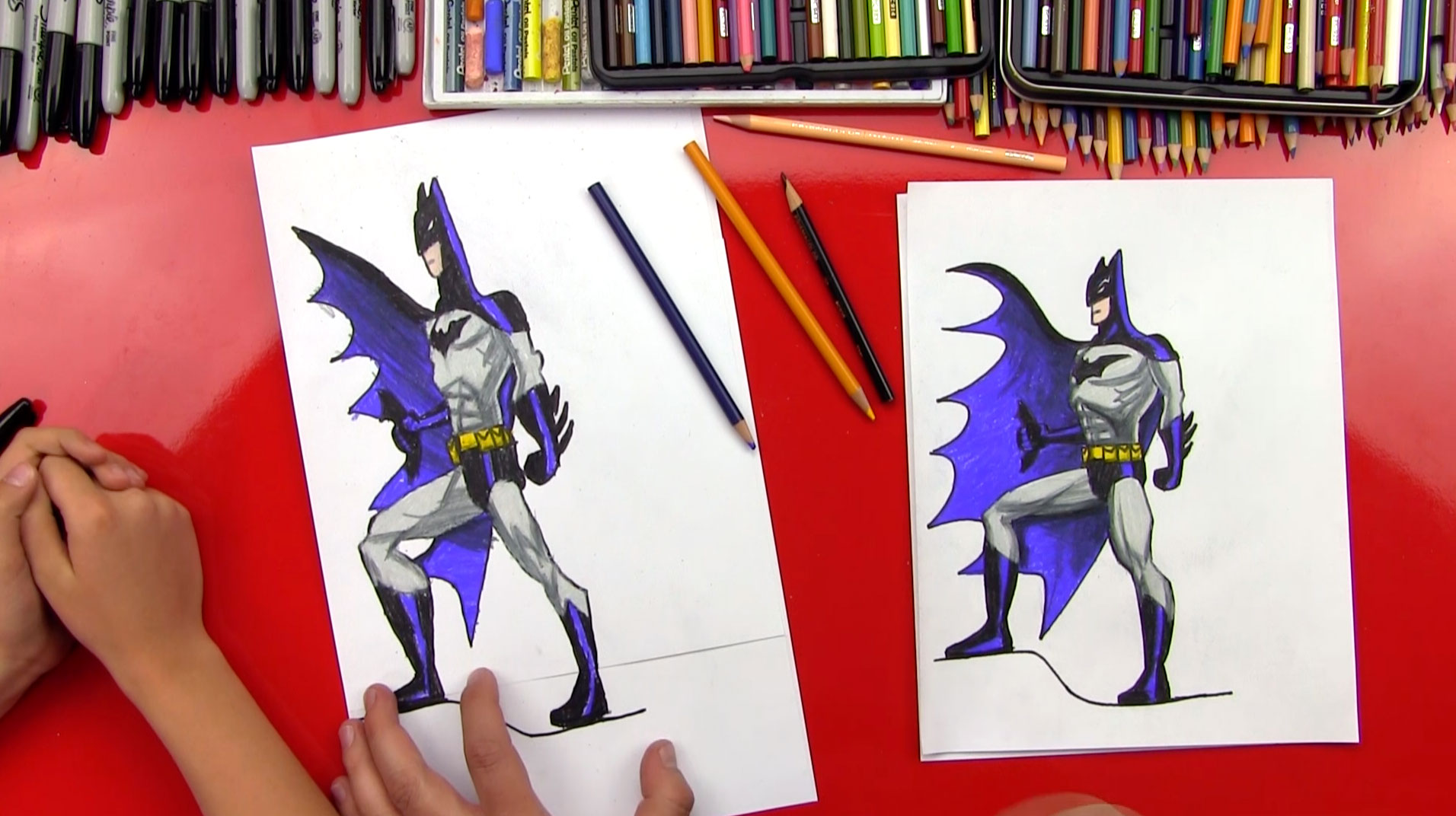How To Draw Batman Art for Kids Hub