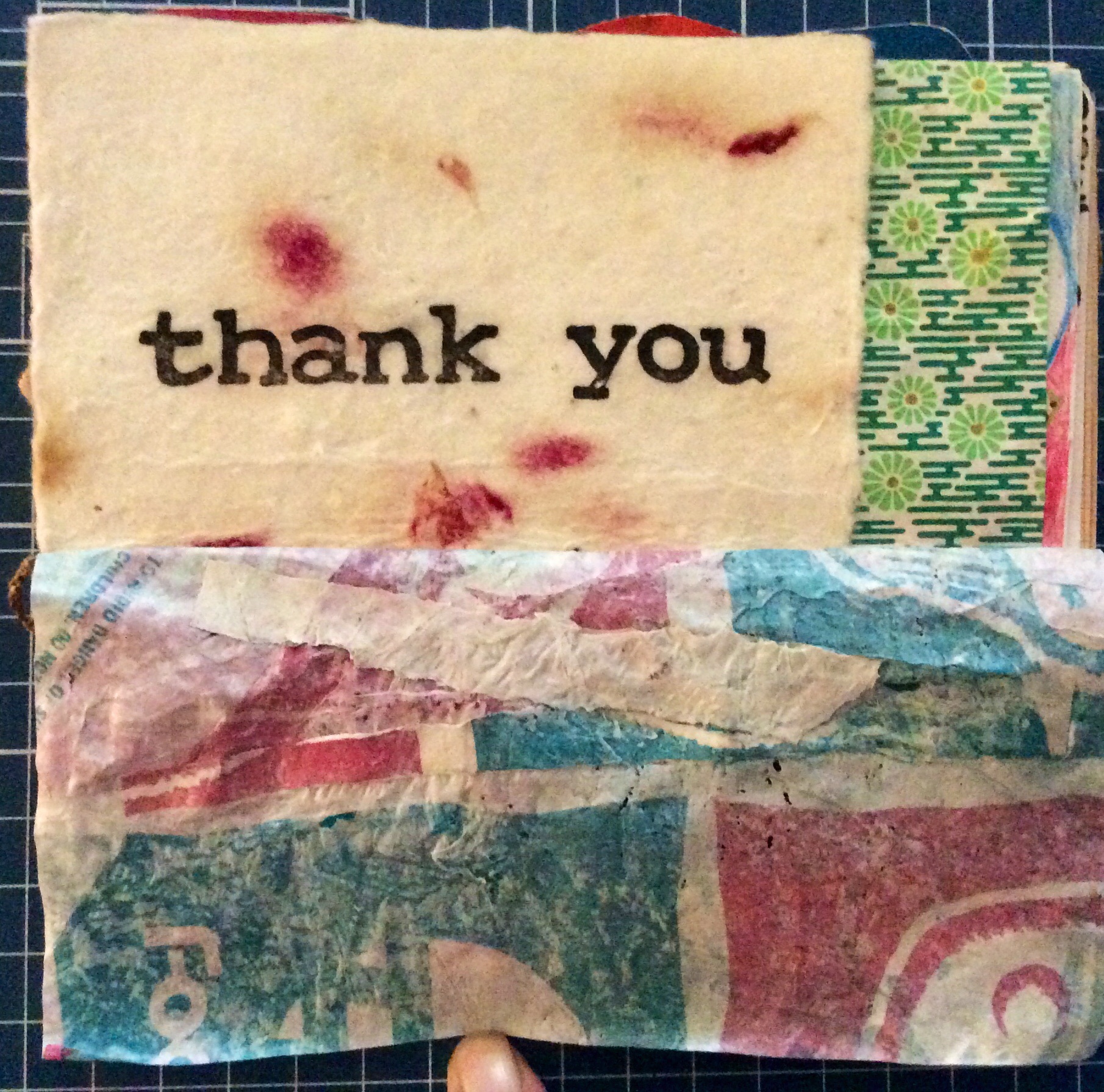 Fused Plastic Bag Journals