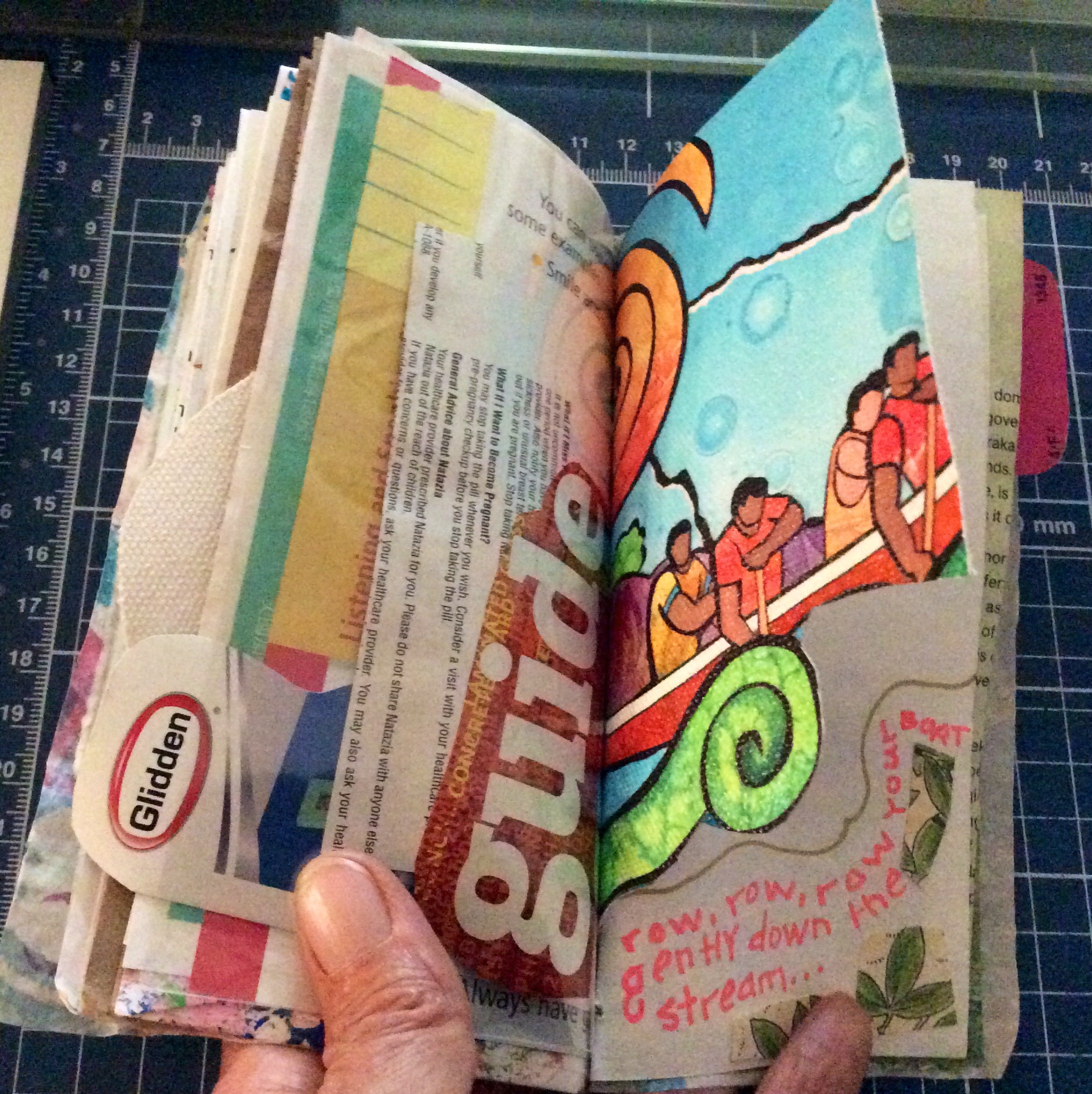 Fused Plastic Bag Journals