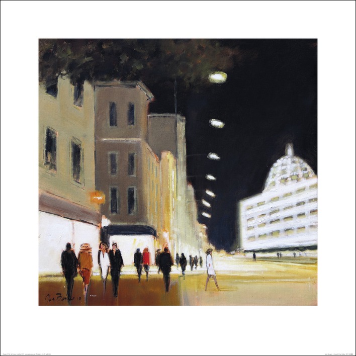 Jon Barker (Late Shoppers Harrods) Canvas Print The Art Group