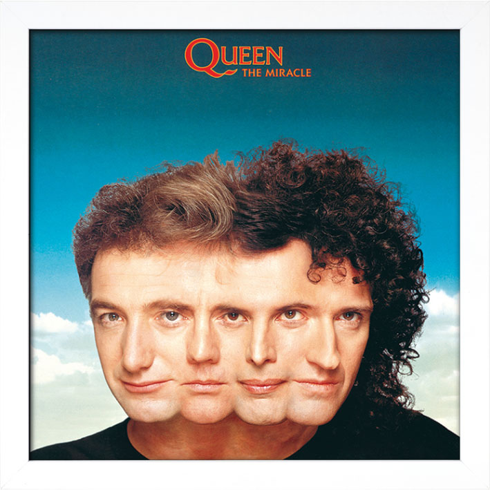 Queen (The Miracle) Album Cover Framed Print The Art Group