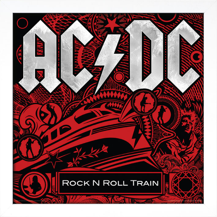 AC/DC (Rock N Roll Train) Album Cover Framed Print The Art Group