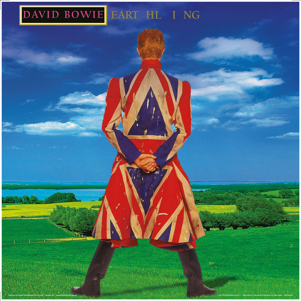 David Bowie (Earthling) Album Cover Framed Print The Art Group