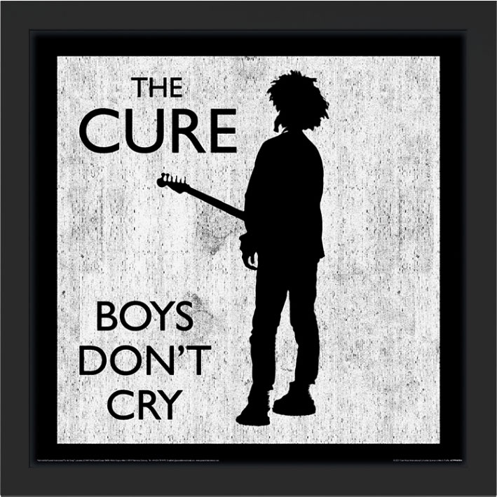 The Cure (Boys Don't Cry) Album Cover Framed Print The Art Group