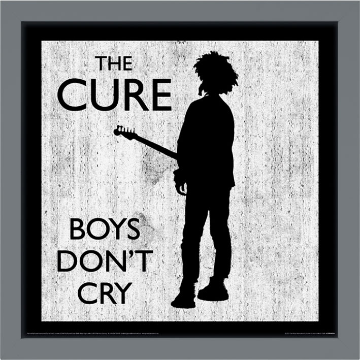The Cure (Boys Don't Cry) Album Cover Framed Print The Art Group