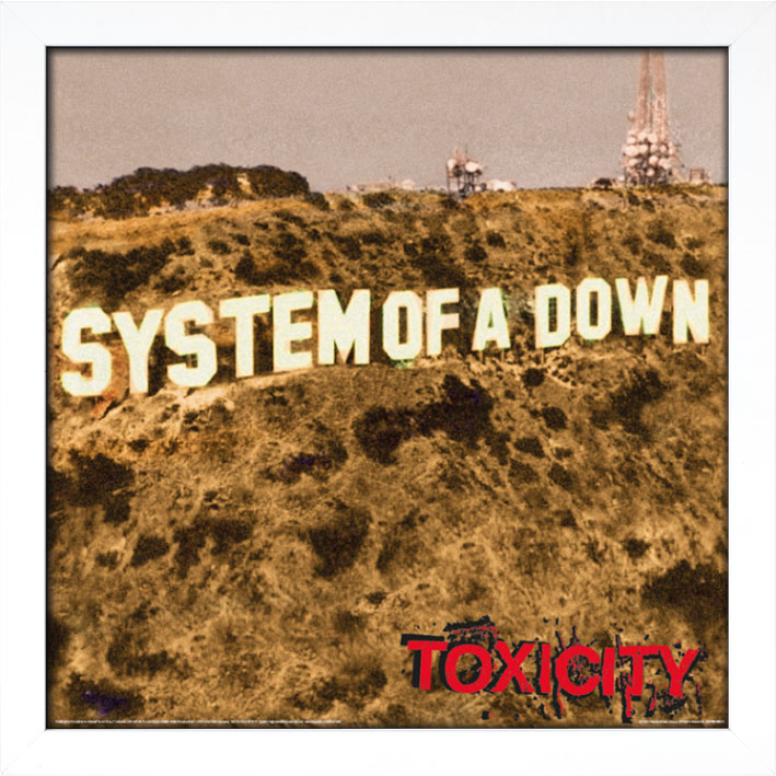 System of a Down (Toxicity) Album Cover Framed Print The Art Group