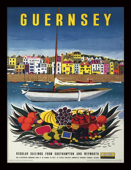 Guernsey (Boat) Framed 30 x 40cm Print The Art Group