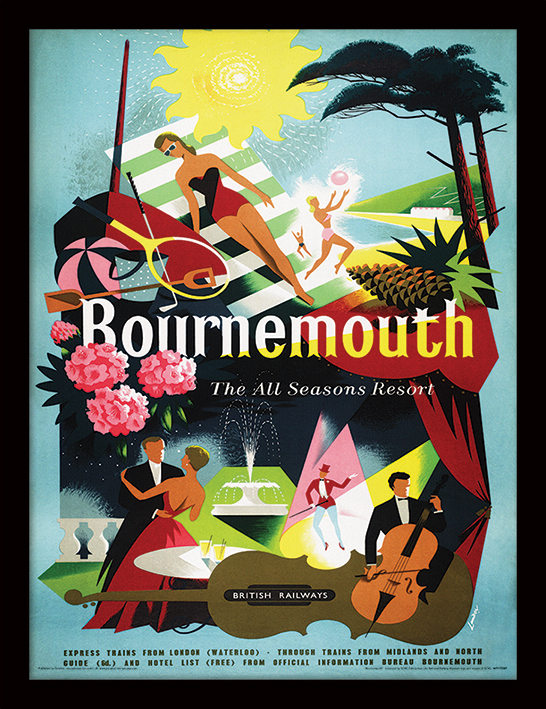 Bournemouth Framed 30 x 40cm Print The Art Group