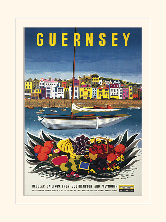 Guernsey (Boat) Framed 30 x 40cm Print The Art Group