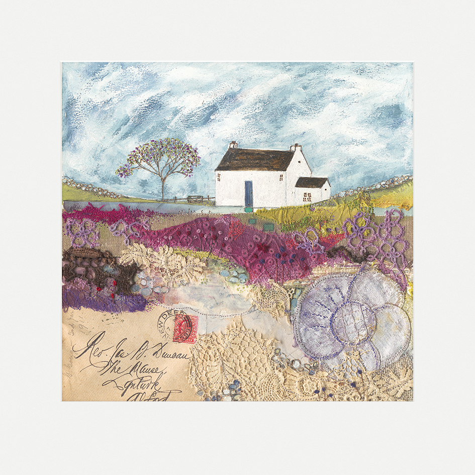 Louise O'Hara (Waiting for the Post) Mounted Print The Art Group