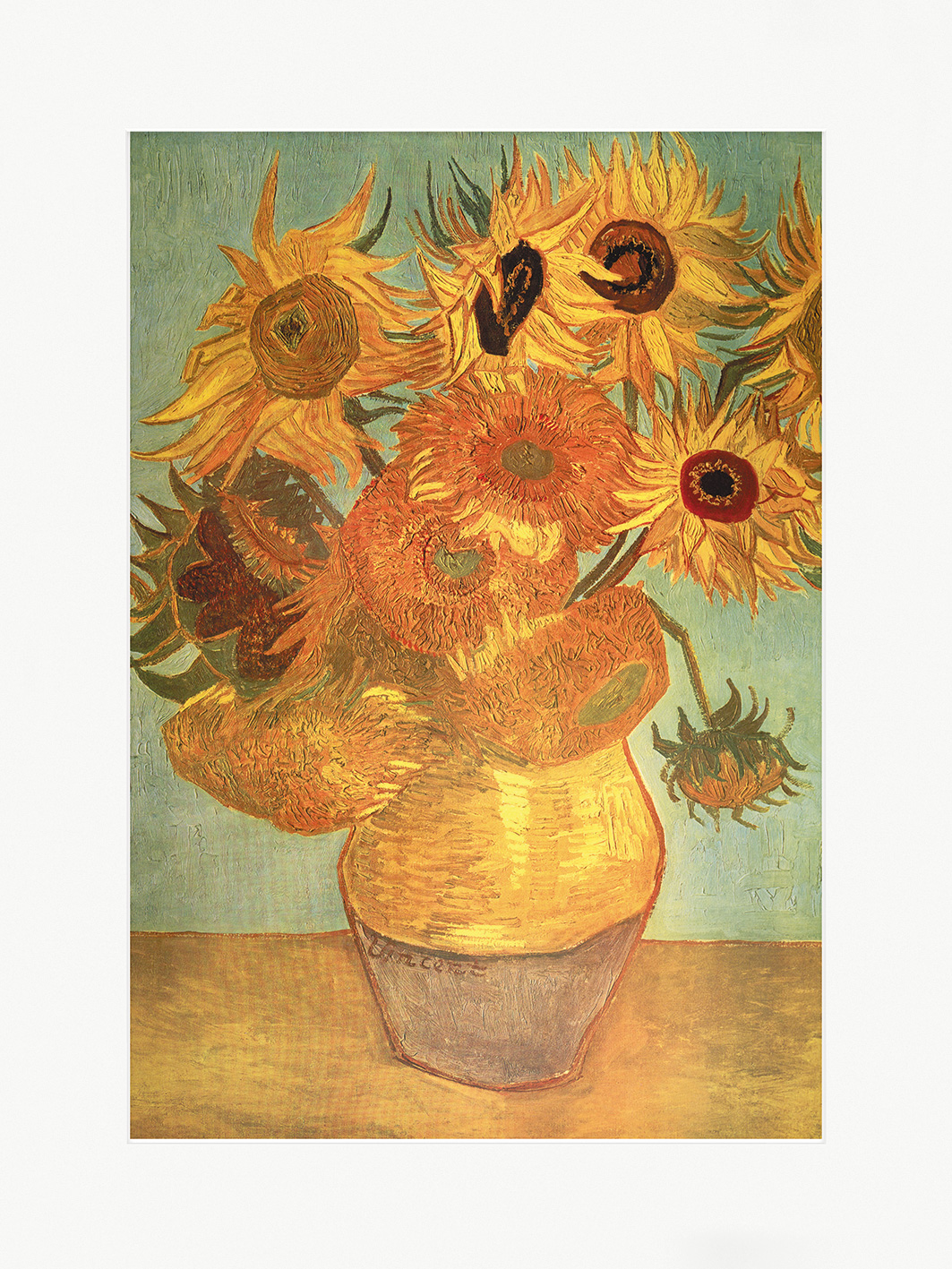 Vincent van Gogh (Sunflowers) Mounted Print The Art Group