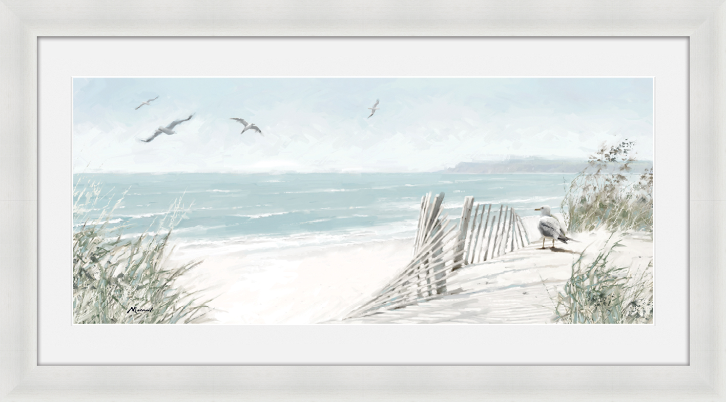 Richard Macneil (Coastal Dunes) PreFramed Art Print The Art Group
