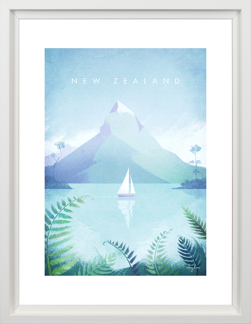 Henry Rivers (New Zealand) PreFramed Art Print The Art Group