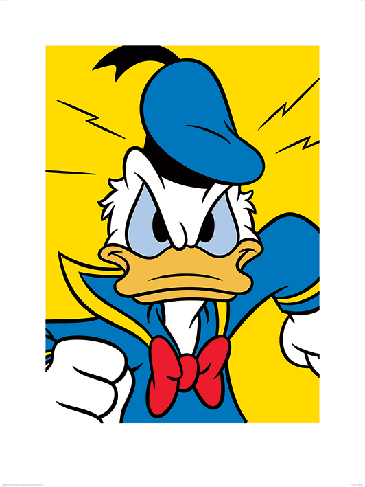 Donald Duck (Mad) Art Print The Art Group