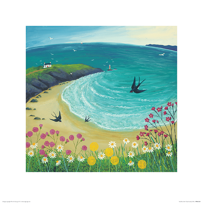 Jo Grundy (Swallow Dive) Canvas Print The Art Group