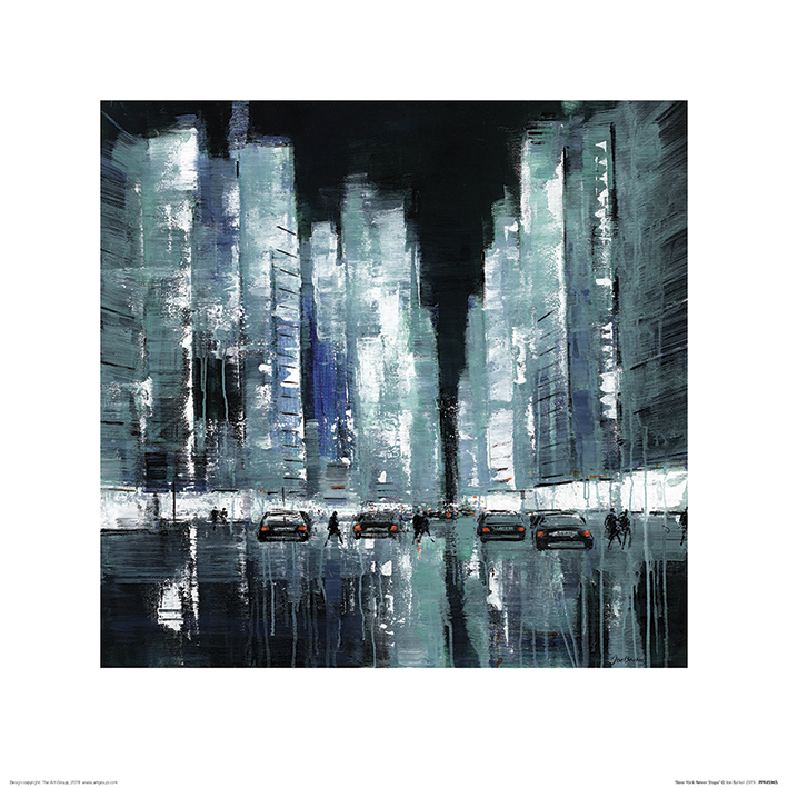 Jon Barker (New York Never Stops) Canvas Print The Art Group