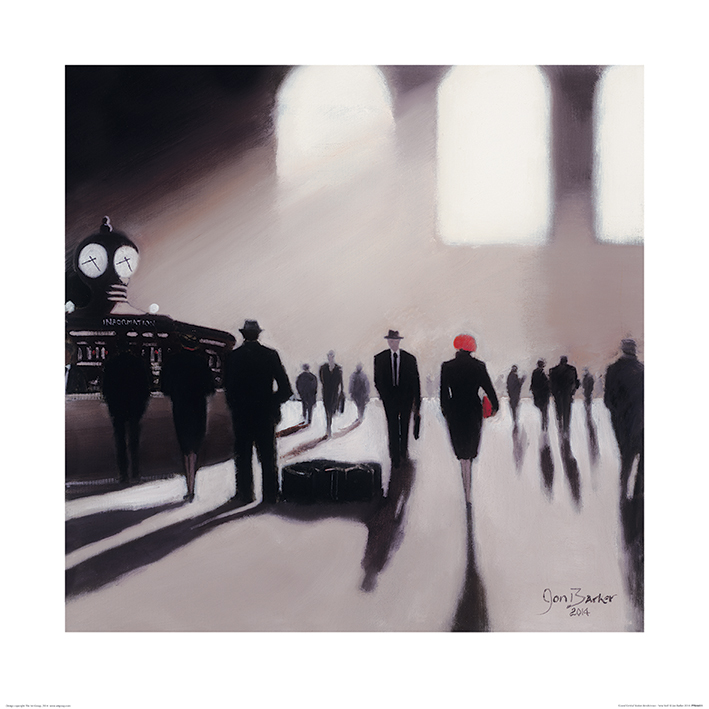Jon Barker (Grand Central Station Rendezvous New York) Canvas Print