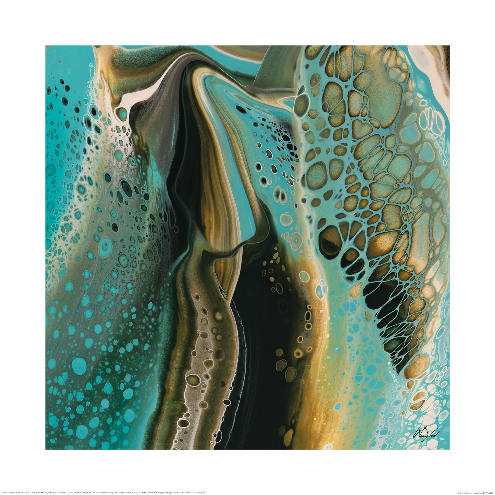 Nancy Wood (Unknown Mystery) Pre Framed Art Print The Art Group