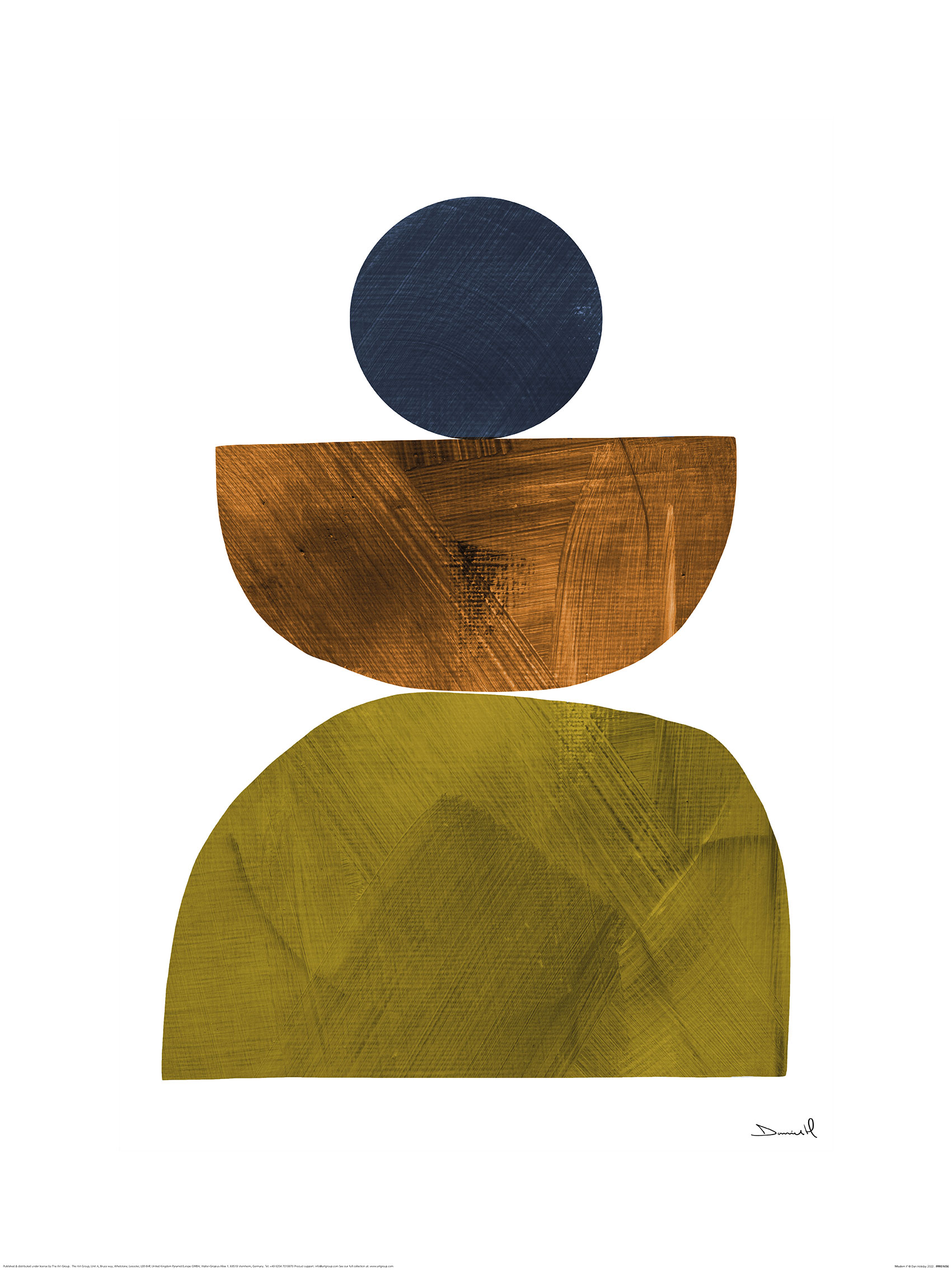 Dan Hobday (Modern I) Canvas Print The Art Group