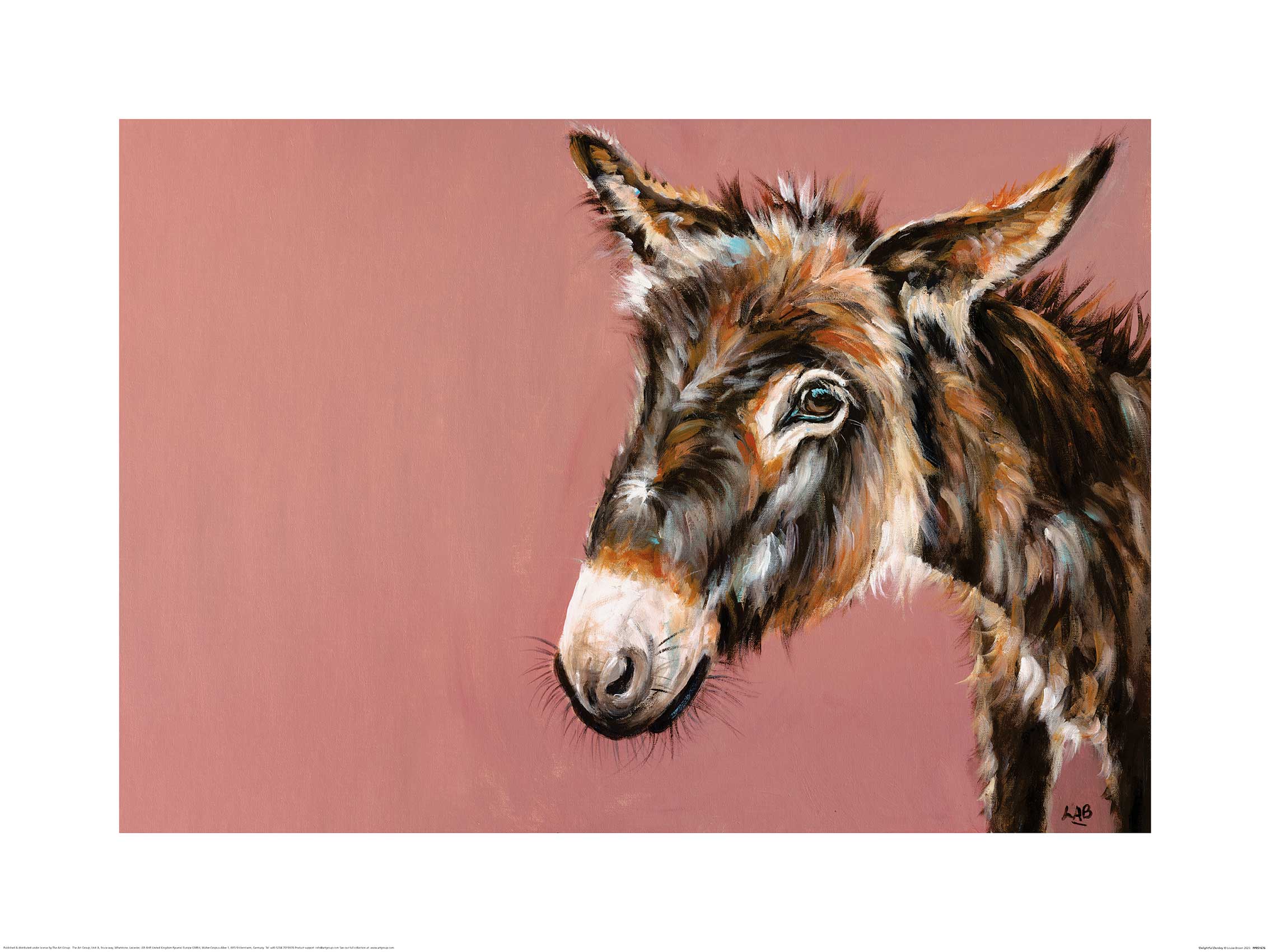 Louise Brown (Delightful Donkey) Art Print The Art Group