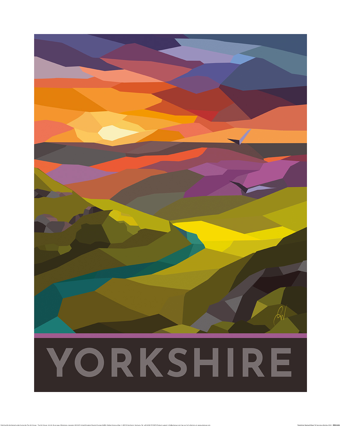 Westley (Yorkshire Stained Glass) Art Print The Art Group