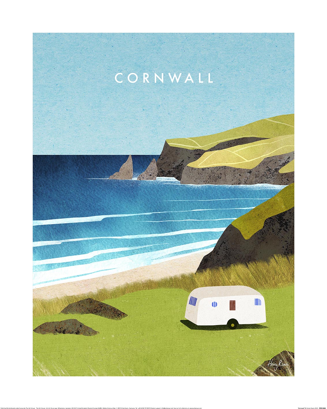 Henry Rivers (Cornwall) Art Print The Art Group