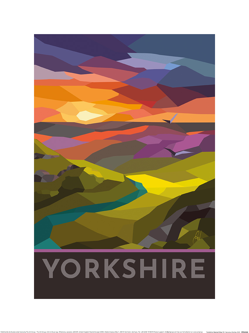 Westley (Yorkshire Stained Glass) Art Print The Art Group