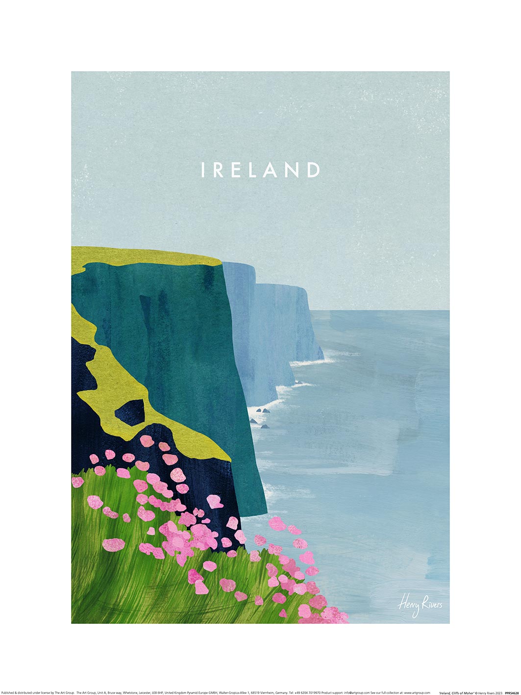 Henry Rivers (Ireland, Cliffs of Moher) Art Print The Art Group