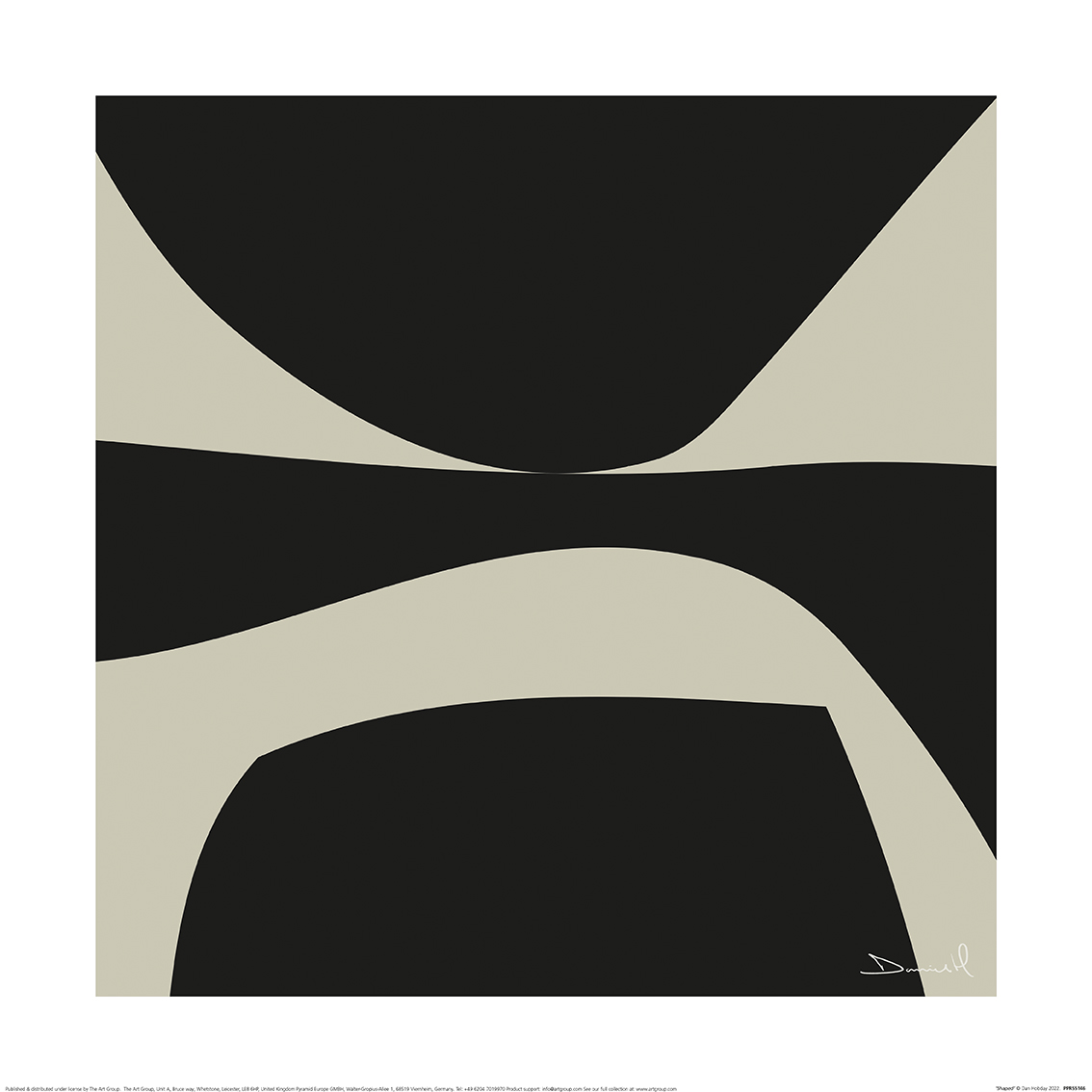 Dan Hobday (Shaped) Art Print The Art Group