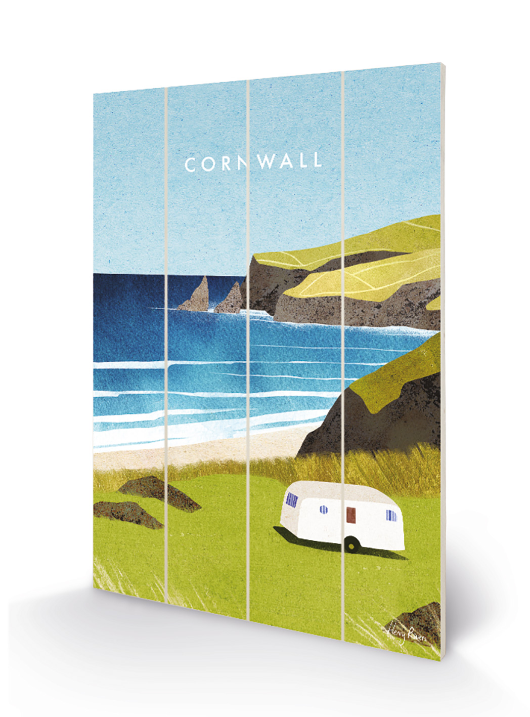Henry Rivers (Cornwall) Wood Print The Art Group