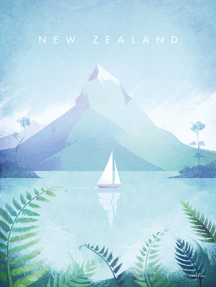 Henry Rivers (New Zealand) Canvas Print The Art Group