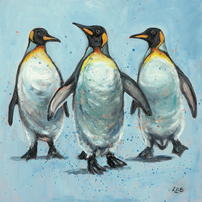 Louise Brown (Kingpins) Canvas Print The Art Group