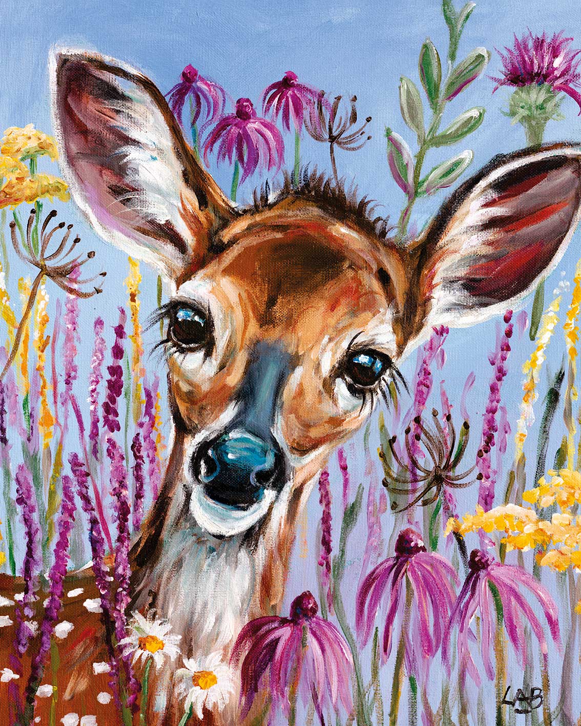 Louise Brown (Innocence) Canvas Print The Art Group