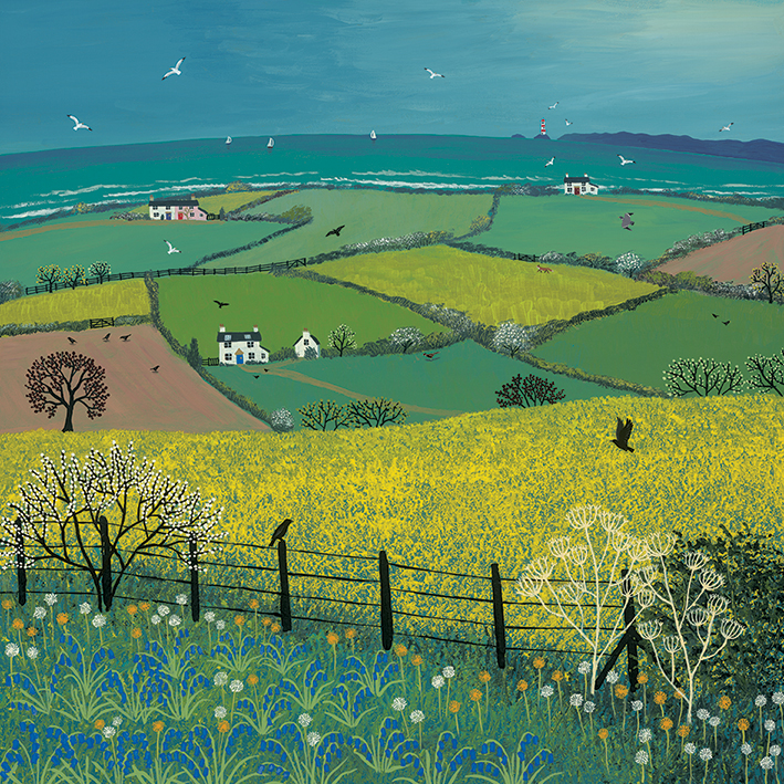 Jo Grundy (Coastal View) Art Print The Art Group