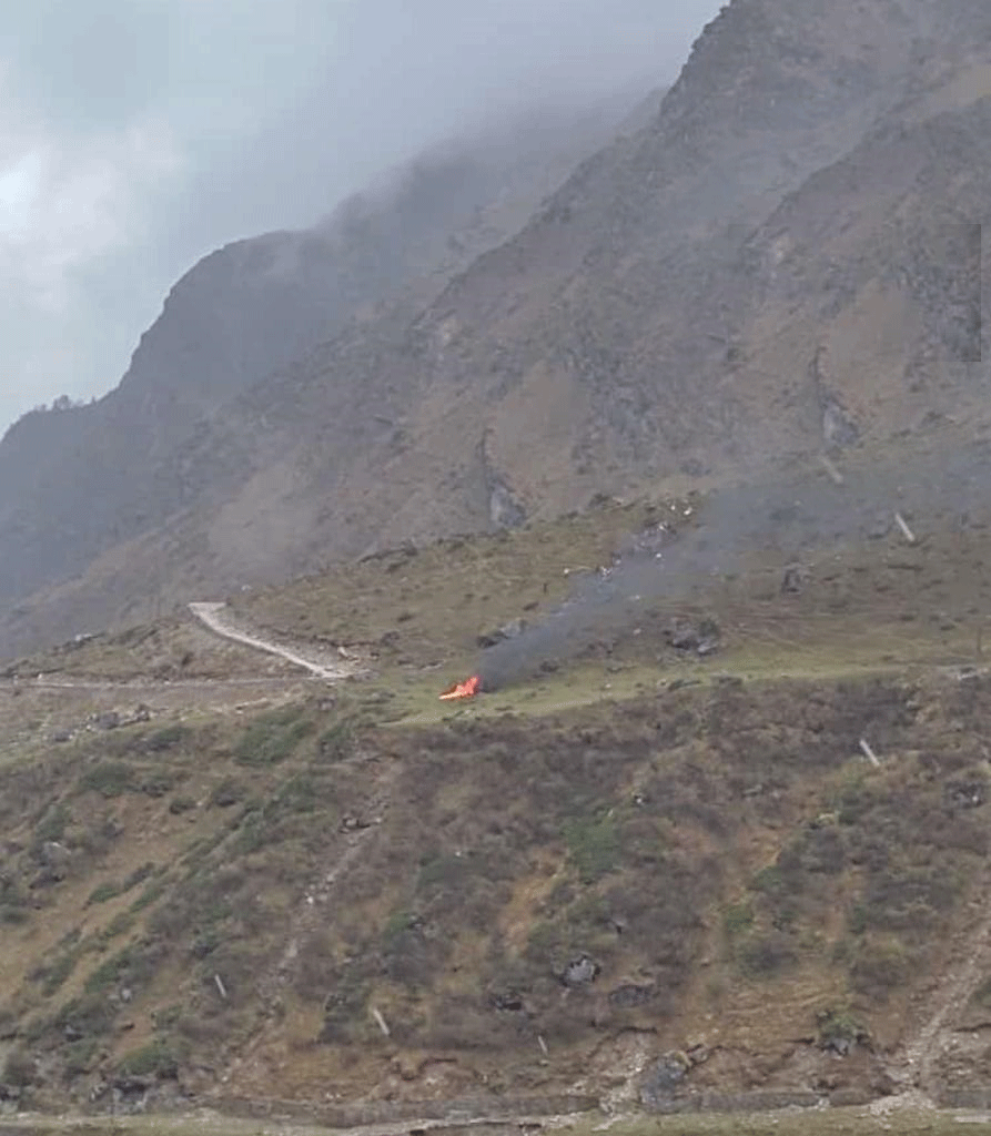 Kedarnath Helicopter Crash Incident केदारनाथ में भयंकर हादसा
