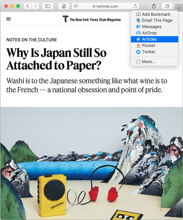 Bookmark Extension Guide Support Articles + App