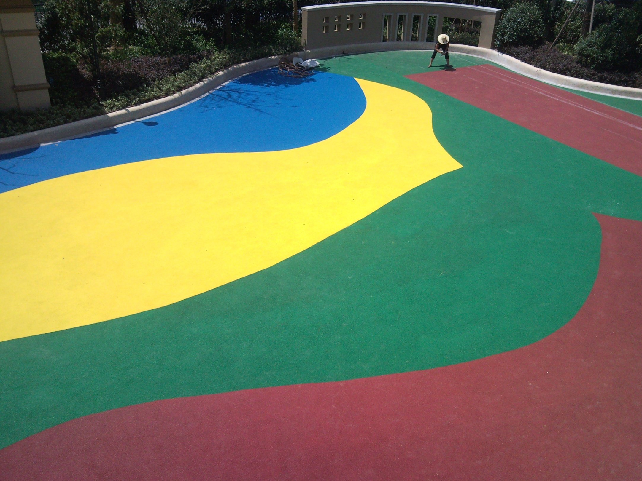 Wetpour Rubber ARTIFICIAL GRASS ONLINE