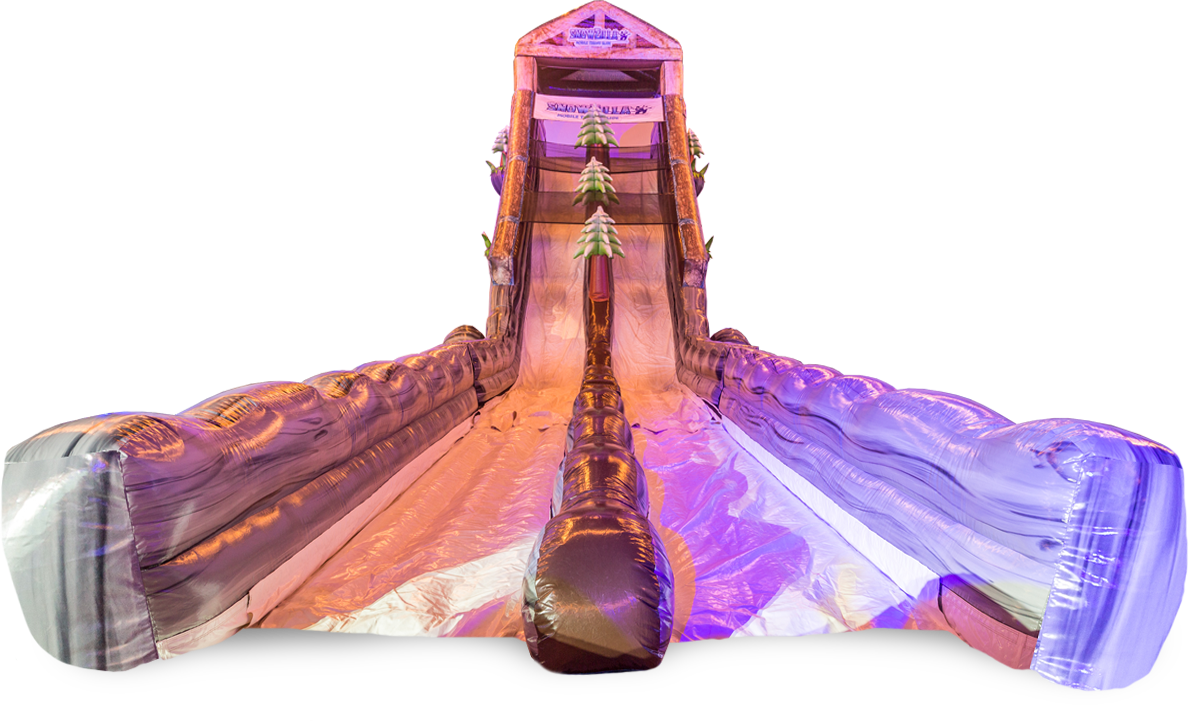 Artificial Ice Events Mobile Snow Tube Slide Portable Tubing Lane