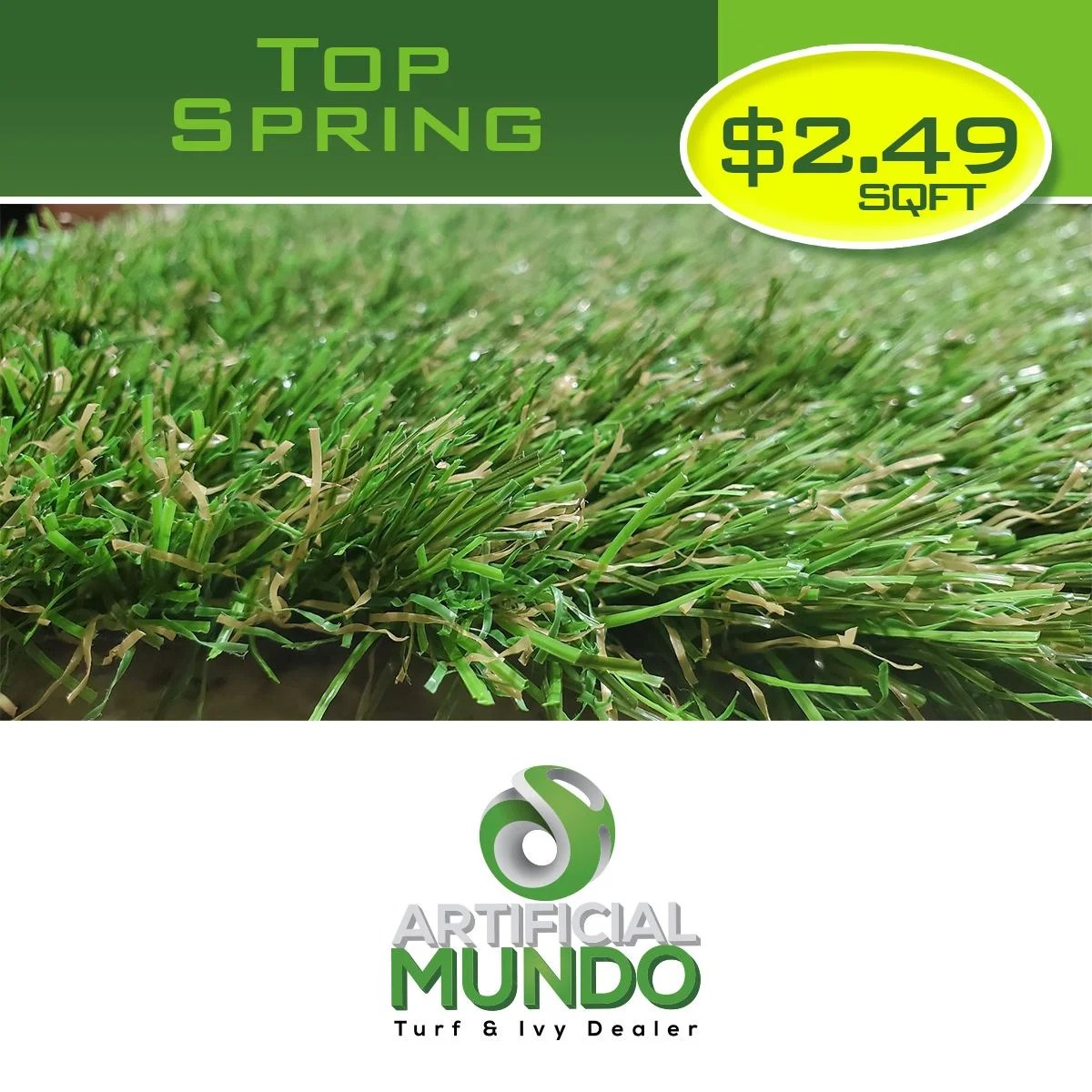 Putting Green Artificial Turf Artificial Mundo Turf and Ivy Dealer